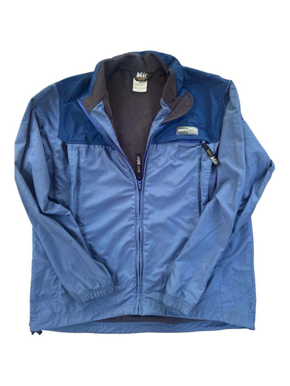 REI Co-op Lightweight Windbreaker Jacket Blue Women’s M